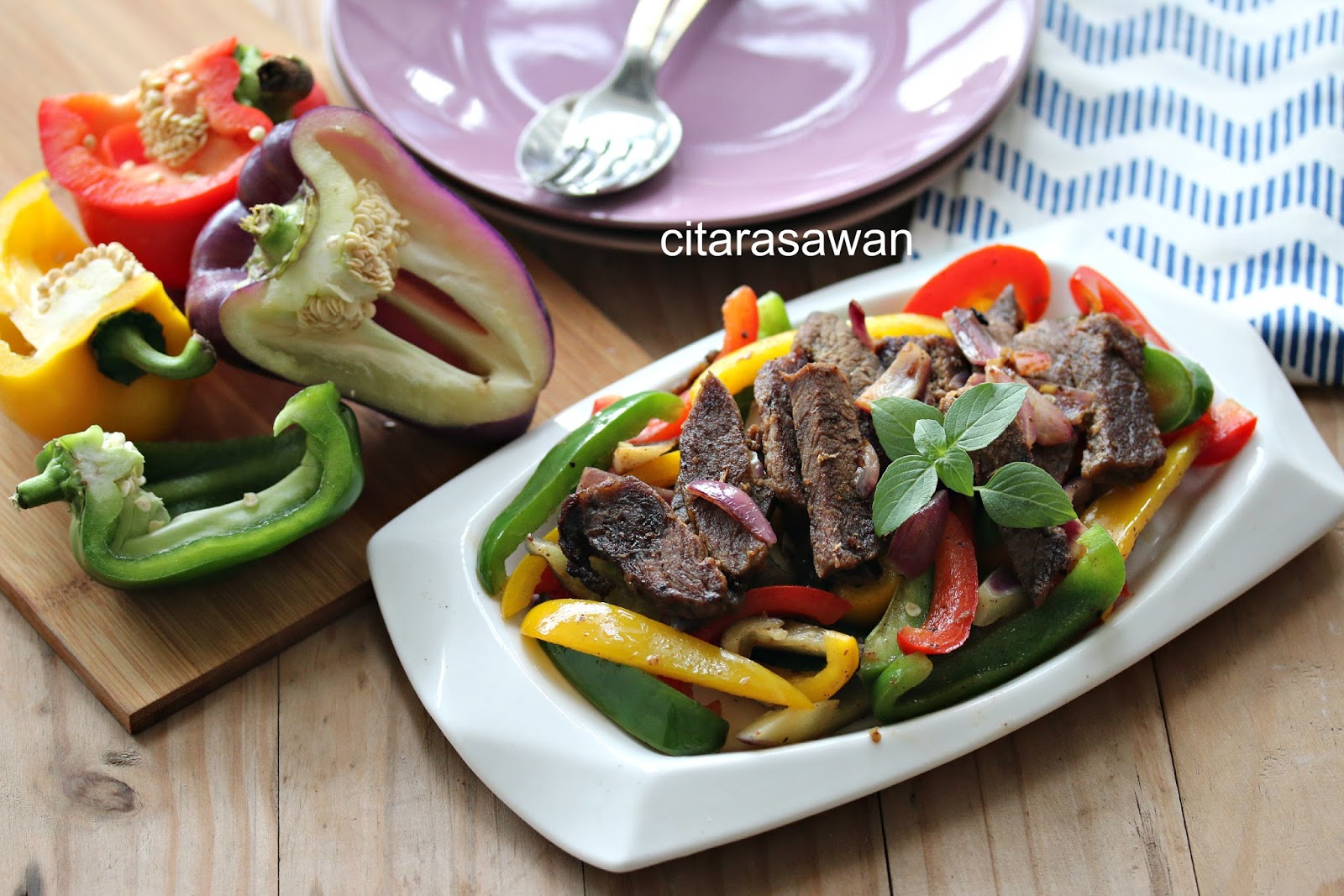 Daging Goreng Capsicum Ala Mexican ~ Resepi Terbaik