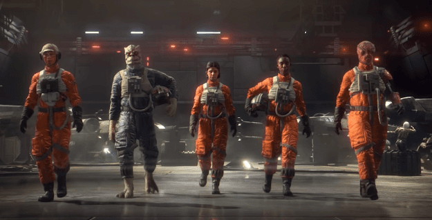 trailer del nuevo juego de EA Star wars Squadron