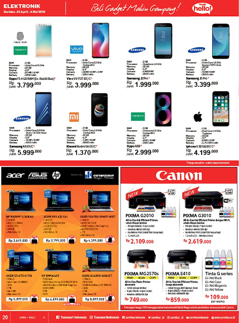 Katalog Promo CARREFOUR Terbaru Periode 25 April - 08 Mei 2018