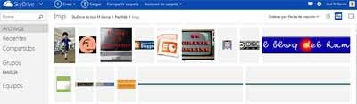 URL de imagen alojada en Skydrive
