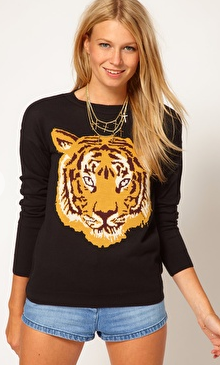 Eyes of the Tiger ! Vite un Pull Tigre