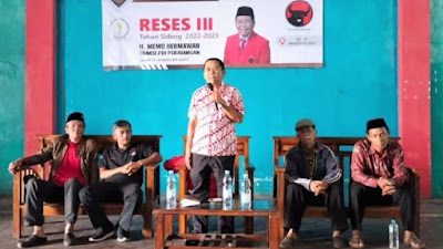 Gelar Reses III, H. Memo Hermawan : Warga Cisurupan Garut Keluhkan Carut Marut Pelaksanaan PPBD 