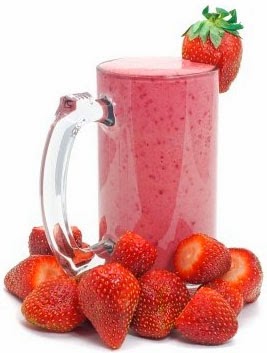 Smoothies Strawberry Madu