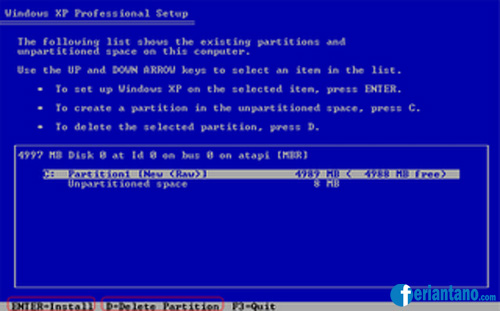 Cara Install Windows XP Lengkap Dengan Gambar - Feriantano.com Cara Install Windows XP Lengkap Dengan Gambar - Feriantano.com