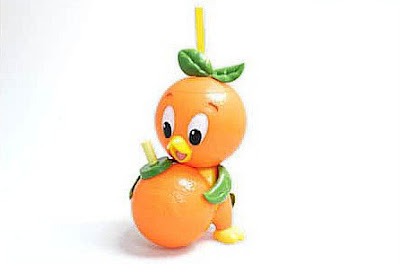 Orange Bird Sipper