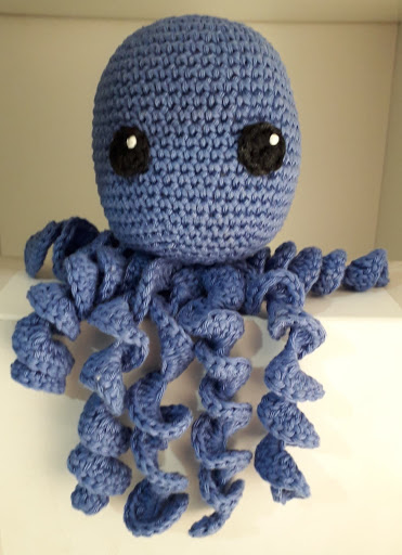 Amigurumi Polvo Polvinho de Crochê