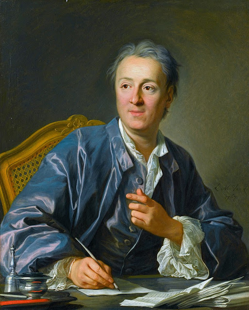 Chân dung Denis Diderot – Nhà văn – Triết gia Người Pháp