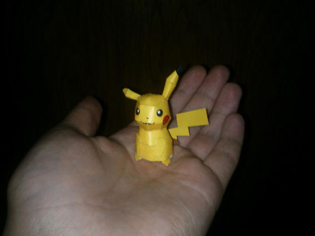 Mini Pikachu Papercraft