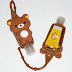 Pocketbac Holder hand gel sanitizer Karakter kartun 2D Rilakkuma