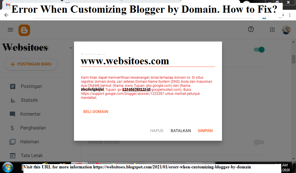 What Errors Can Occur-When-Customizing-Blogger-by-Domain