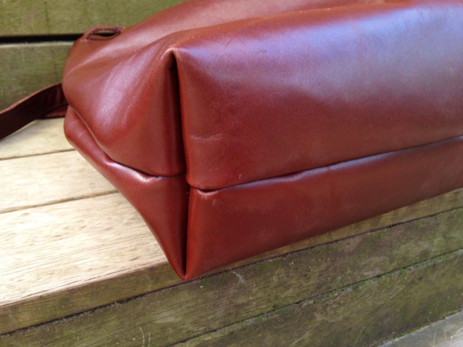 DIY Leather Bucket Bag