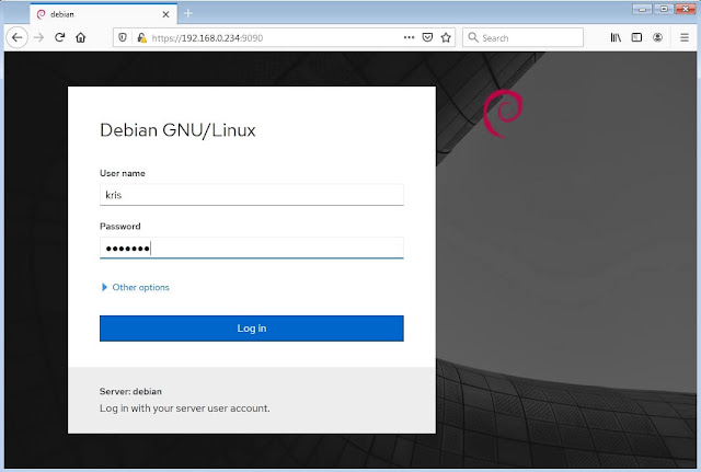 Cara Install Cockpit Web Console di Debian 10 Buster