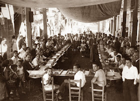 Àngel Ribera en unas simultáneas de ajedrez en 1934