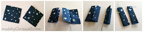 Drawstring Back Pack Tute by www.madebyChrissieD.com