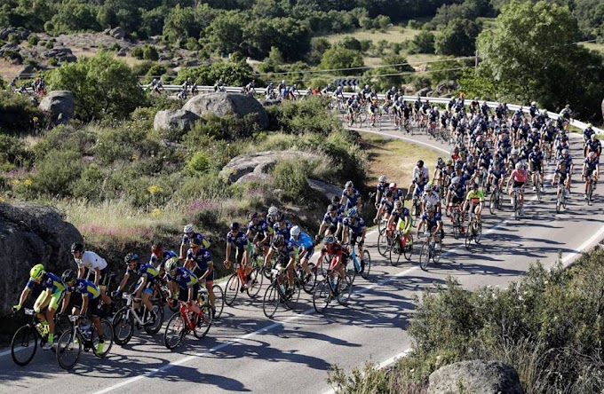 EL DESAFÍO PUERTOS DE GUADARRAMA 2018 BY MOVISTAR REÚNE A 1.500 CICLOTURISTAS EN LA SIERRA MADRILEÑA