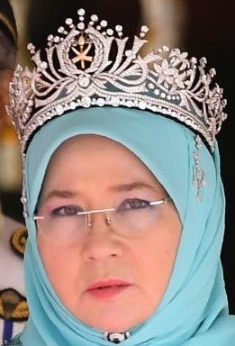 diamond state tiara pahang malaysia queen tengku ampuan afzan azizah