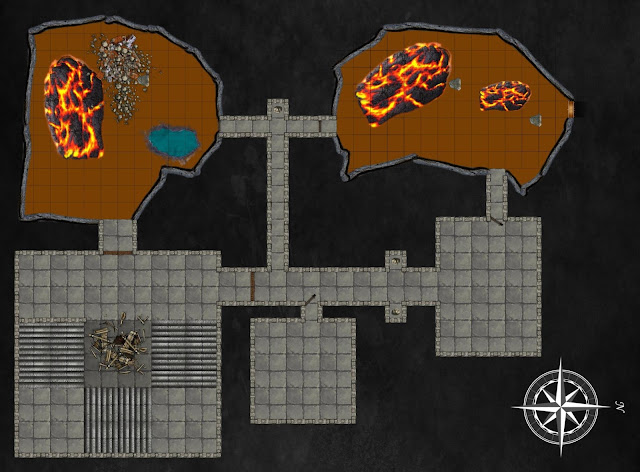 The Kuo-Toa Hatchery Lava Rooms