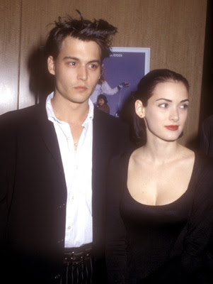 johnny depp and winona ryder break up