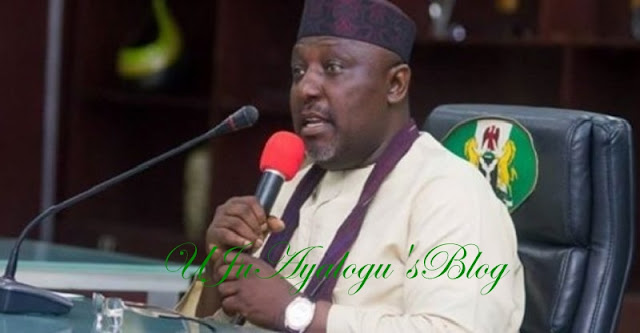 Imo: Okorocha claims Governor Ihedioha blackmailing him