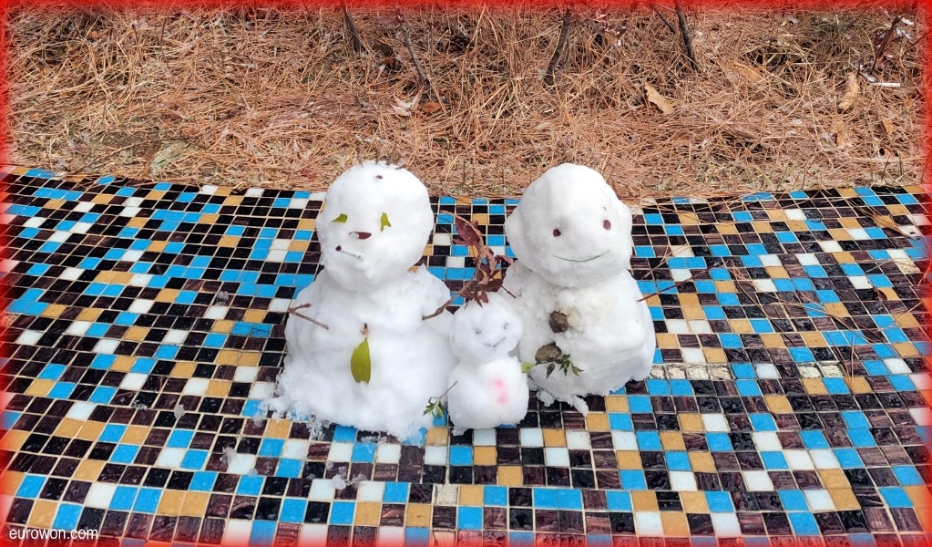 Muñequitos de nieve