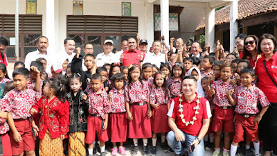 PMI Gandeng DKSH Kickoff Sekolah Sehat, Aman Dan Hebat