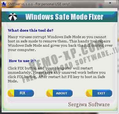 safe mode fixer