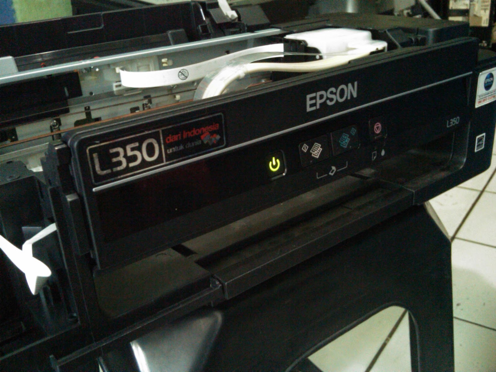 Driver and Resetter Printer: HOW SERVICE EPSON L210 OFF TOTALY