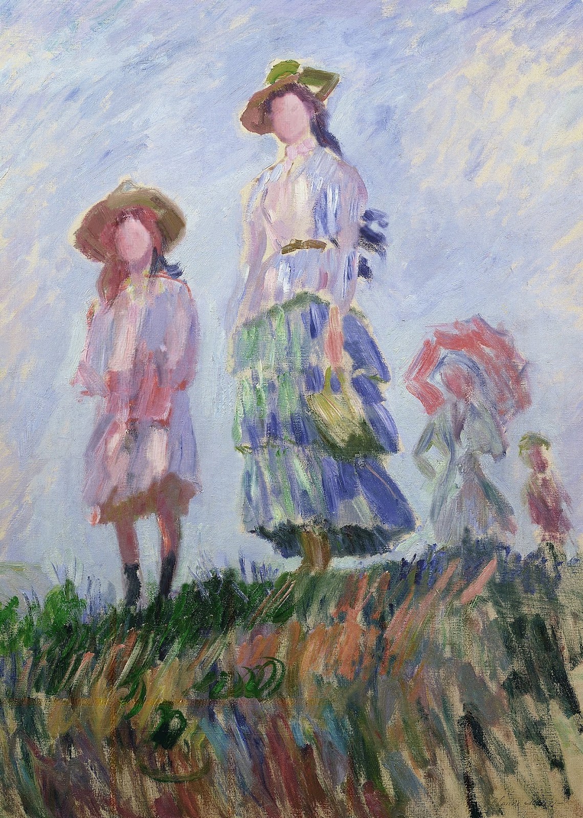 Claude Monet Promenades Le Passeggiate Tuttart