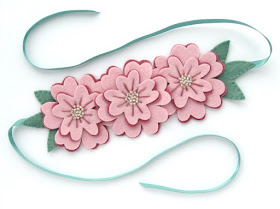 Felt Flower Headband Tutorial