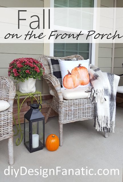 Fall, fall porch, cottage, cottage style, farmhouse, farmhouse style, Ikea, Craftberrybush,