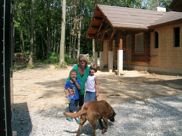 Gigi, the kiddos, & Beau