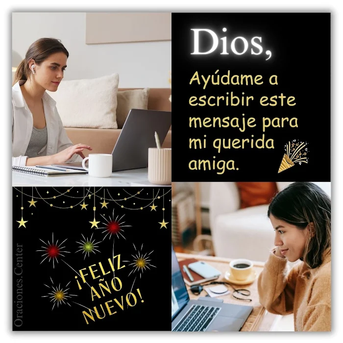 Feliz Año Nuevo Amiga Querida