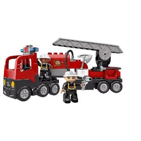 Pre-kindergarten toys - LEGO Duplo Legoville Fire Truck 4977