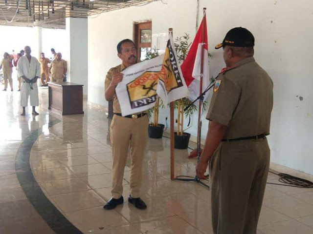 Satpol PP Gelar Kejuaraan Karate Pelajar di Kepulauan Tanimbar