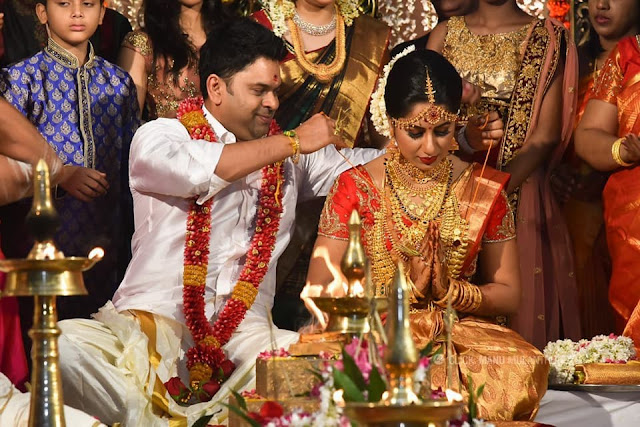 Actress Jyothi Krishna Wedding Image