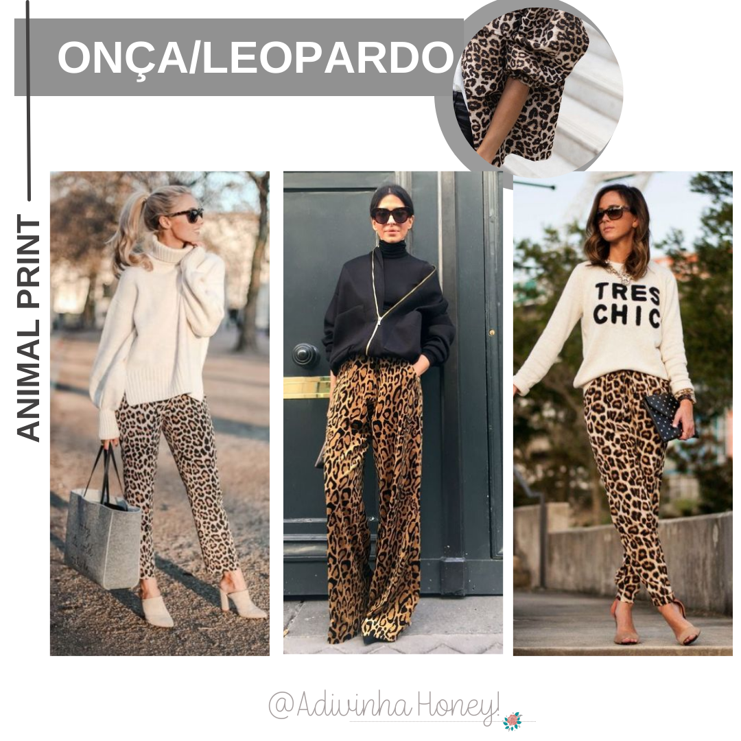 tendência animal print