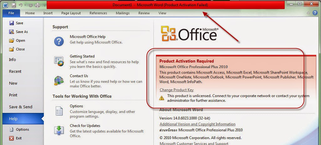 Cara aktivasi Microsoft Office 2010 Permanen 100% | Ngapak ...