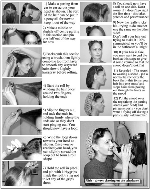 victory rolls hairstyle. how to on victory rolls,