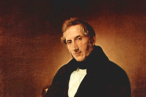 Portrait Alessandro Manzoni by Hayez