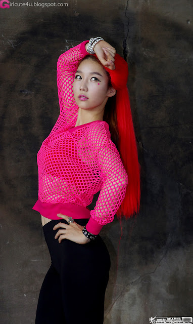 4 Go Jung Ah in Red-very cute asian girl-girlcute4u.blogspot.com