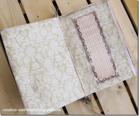 Inside Cover Art Journal