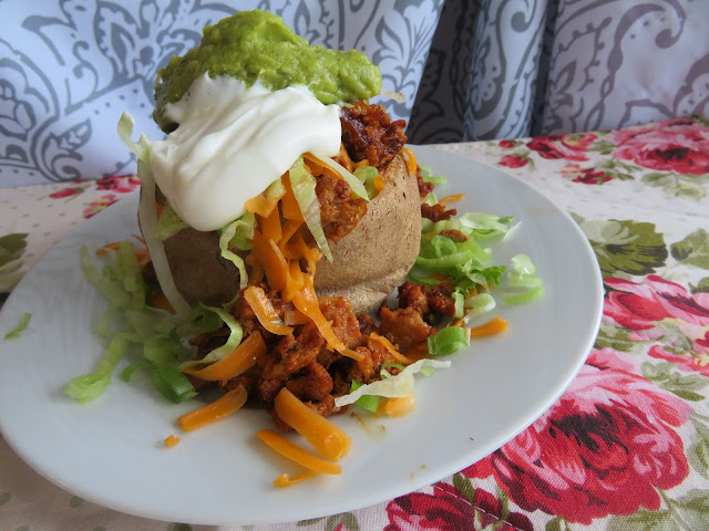 Taco Baked Potatoes