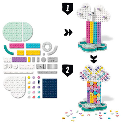 Montaje LEGO DOTS - 41905 Portajoyas Arcoíris | Juego de construcción - DIY | JUGUETE 2020