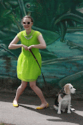 . and, on the other hand or rather animation, a little quirky dance plus a . (the gal the dog)