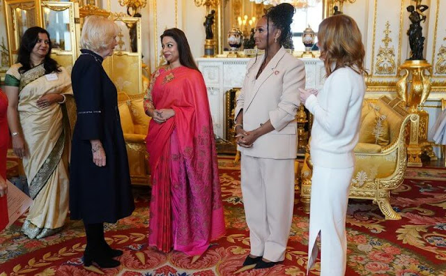 Royal Commonwealth Society Ambassadors Ayesha Dharker, Alexandra Burke and Geri Horne
