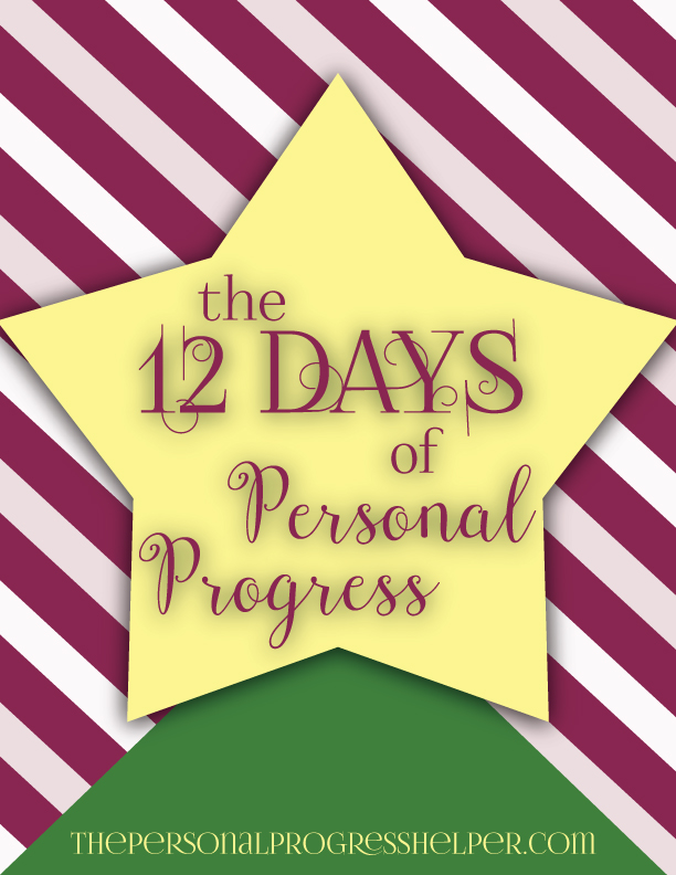 The 12 Days of Personal Progress! Free packet for Young Women to get in the holiday spirit!