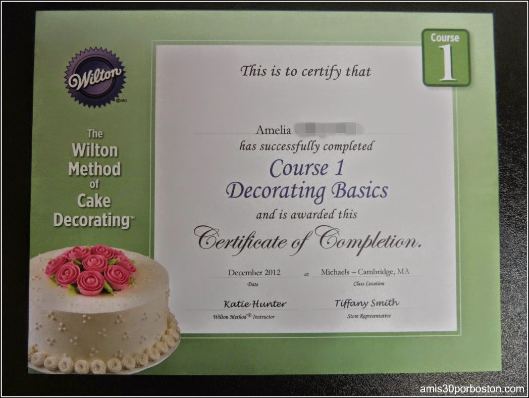 Curso 1 de Decoración Wilton: Decoración Básica