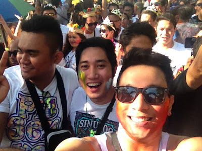 Mark Gregana, Melchur Tolentino and Cedric Lucero - Sinulog 2015