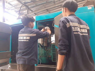 SERVICE GENSET AREA PAKUHAJI KABUPATEN TANGERANG