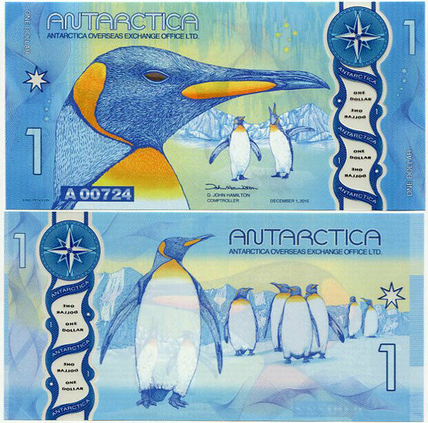 1 Dólar da Antártida